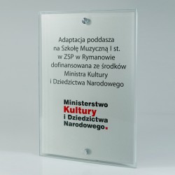 Metal diploma