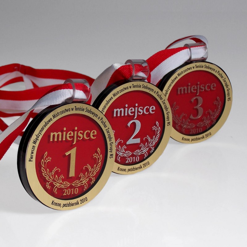 Medal szklany Medal szklany