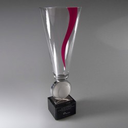 Puchar szklany sportowy