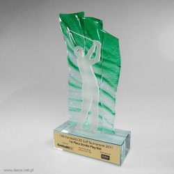 Glass trophies Fusing