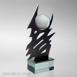 statuetka z metalem