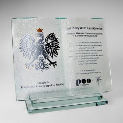 Glasstatuette - Fusing -
Glas Auszeichnungen