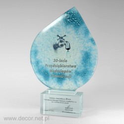 Glass statuette - Fusing - Glass awards