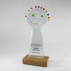 Glass statuette - Fusing - Glass awards