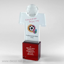 Glass awards - Fusing - Glass statuette