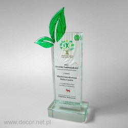 Sklenené ocenenia - Fusing - Sklenená soška výrobca