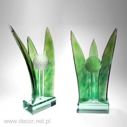 Statuetka szklana - Fusing - producent statuetek