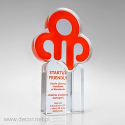Glas Auszeichnungen AIP - Startup Friendly Pre006