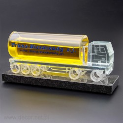 Glass miniature TIR