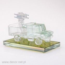 Glass miniature Combat car