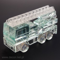 Sklo miniatúrne Požiarny motor