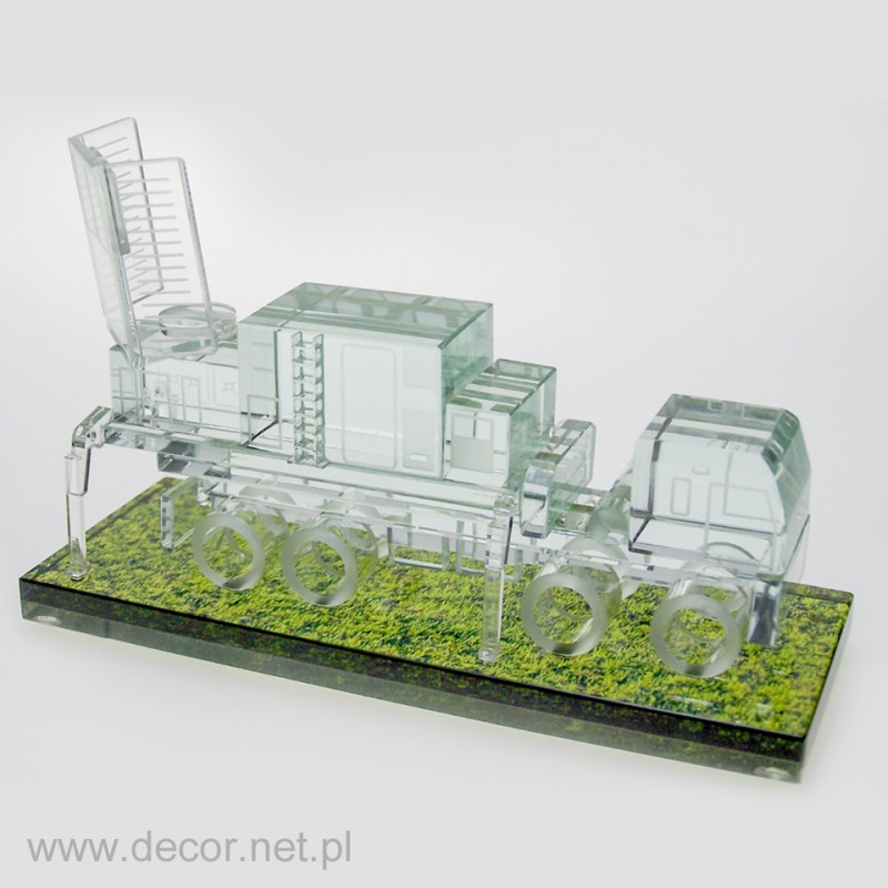 Glass miniature Radar