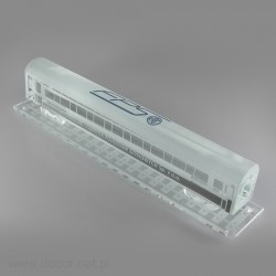 Glass miniature Train car