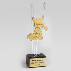 Glas Auszeichnungen - Glasstatuetten - Kristallpreise