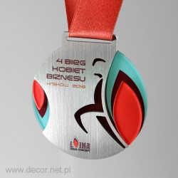 Glass medal