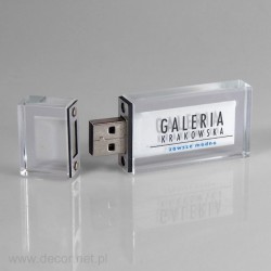 Gadżet reklamowy Pendrive szklany