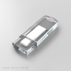 Glass Pendrive mit Gravur...