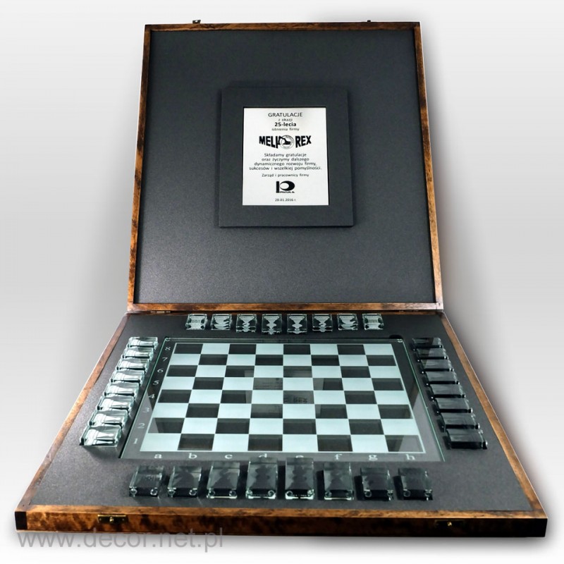 Sklenená šach