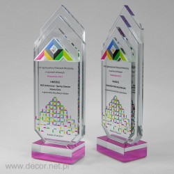 Glass awards - winter sports olympics