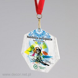 Medal metalowy na zawody w...