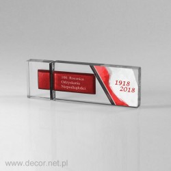 Glass Pendrive mit Gravur...