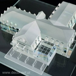 Glass miniature Hotel M-ARCH-3