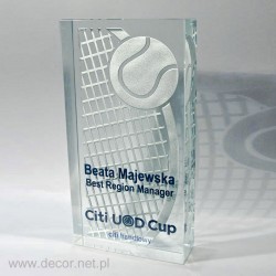 Sklenené ocenenia pre tenisové súťaže B-03 | exclusive