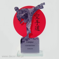 Statuetka akrylowa - karate...
