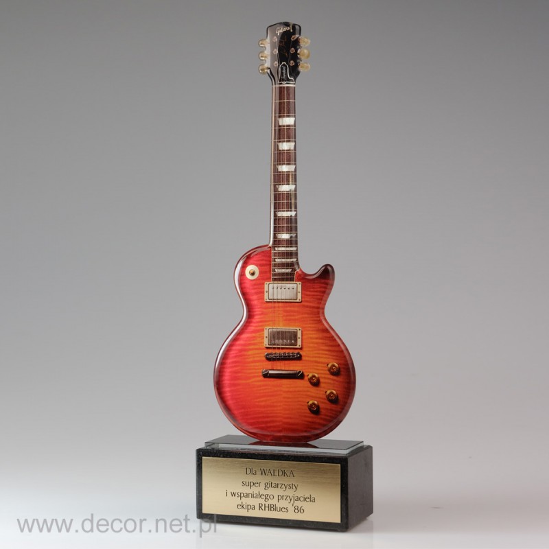 prezent dla gitarzysty, statuetka gitara