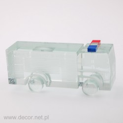 Sklo miniatúrne Požiarny motor