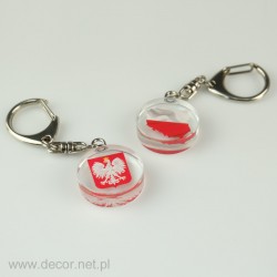Key ring with flag